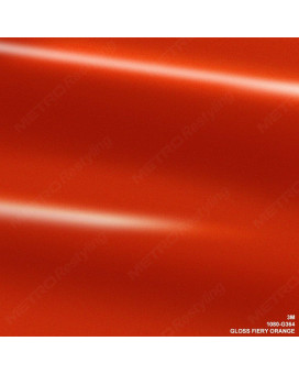 3M 1080 G364 Gloss Fiery Orange 5ft x 1ft (5 sq/ft) Car Wrap Vinyl Film