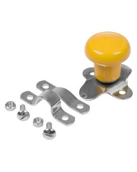 Tisco WSV123Y Steering Wheel Spinner Knob, Yellow