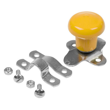 Tisco WSV123Y Steering Wheel Spinner Knob, Yellow