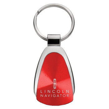 Au-Tomotive Gold, INC. Lincoln Navigator Red Tear Drop Key Chain