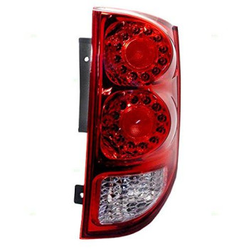 Brock Replacement Passenger Tail Light Compatible with 2011-2018 Grand Caravan Van 5182534AD