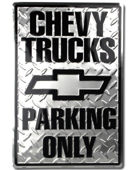 Chevy Truck Parking Sign