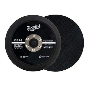 Meguiar's 6 DA Backing Plate - Pair With Foam or Microfiber Pads for Dual Action Polishing - DBP6