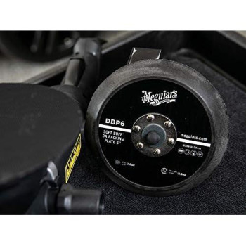 Meguiar's 6 DA Backing Plate - Pair With Foam or Microfiber Pads for Dual Action Polishing - DBP6