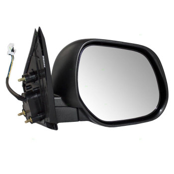 Brock Replacement Passengers Power Side View Mirror Heated Compatible with 10-11 Outlander SUV 7632B434