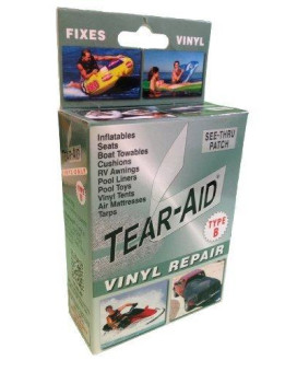 Tear-Aid Vinyl Repair Patch Kit 3  X 12  7/8  X 7/8  1-3/8  X 1-3/8  Type B Green