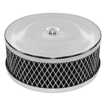 IAP Performance AC129741 Air Cleaner (Chrome, 5-3/8 Diameter for VW Beetle)