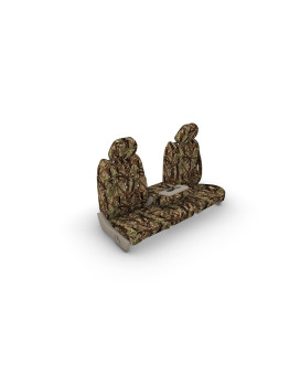 Durafit Seat Covers, F486-DS1 Camo, 2014 Ford F150 or 2015-2021 F250-F550, XLT and Lariat 40/20/40 Split Seat with Opening Center Console in DS1 Camo Endura Fabric
