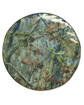 ADCO 8758 Camouflage Game Creek Oaks Spare Tire Cover L (Fits 25 1/2 Diameter Wheel)