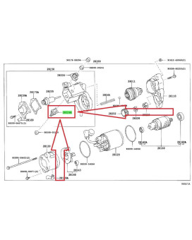 Genuine Toyota Parts - Starter Kit (28226-72010)