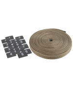 Design Engineering 010603 Protect-A-Wire Titanium V8 Sleeving Kit to Cover and Protect Spark Plug Wires,8-Cylinder