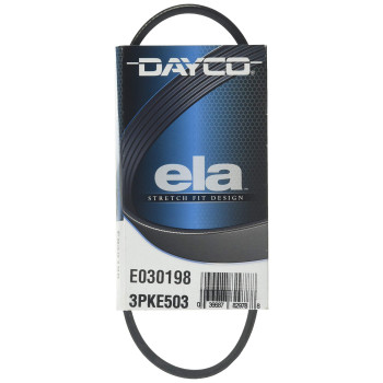 Dayco E030198 Serpentine Belt (POLY RIB ELA)