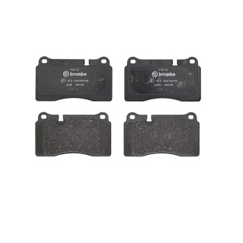 Brembo P85116 Low-Met Front Disc Brake Pad Set ASTON MARTIN/AUDI/FERRARI OE 8J0698151D