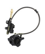 GOOFIT Rear Brake Master Cylinder Caliper Assembly for 50cc 70cc 90cc 110cc 125cc Chinese ATV Quad Scooter