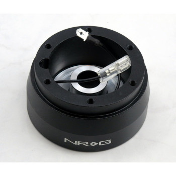 NRG Innovations NRG-SRK-142H Racing Style Steering Wheel Quick Release Short Hub Adapter, 6 X 70mm Bolt Pattern, Black Body