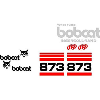 RAParts Decal Set Whole Machine Turbo Engine Fits Bobcat 873 Excavator