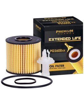 Premium Guard Oil Filter, Extended Life Premium Guard5608EX Fits 2009-18 Toyota RAV4, 2010-17 Camry, 2008-20 Highlander, 2007-20 Toyota Sienna, 2007-20 Lexus RX350, 2011-16 Scion tC