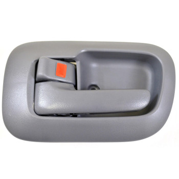 PT Auto Warehouse TO-2530G-LS - Inside Interior Inner Door Handle/Trim, Gray - Driver Side Front