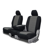 Custom Seat Covers for Ford F-250-550 Front 40-20-40 Seats - Charcoal Neo-Sport