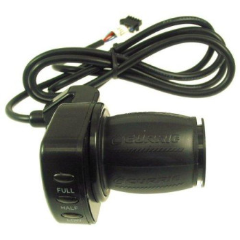 Currie 24 Volt LED Twist Throttle - Twist Throttle with 5 Pin Connector for Schwinn S500, Ezip E500, E750, E900 Electric Scooters