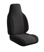 FIA SP82-97 BLACK Custom Fit Rear Seat Cover Split Seat 60/40 - Poly-Cotton, (Black)