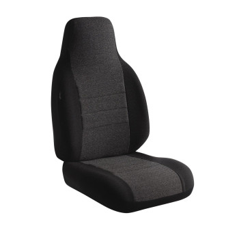 FIA SP82-97 BLACK Custom Fit Rear Seat Cover Split Seat 60/40 - Poly-Cotton, (Black)