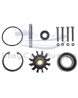 Rebuild Kit For 2005 & Newer Volvo Penta Gas Sterndrive Raw Water Crankshaft Mounted Pump