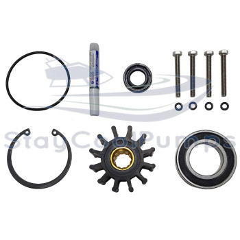 Rebuild Kit For 2005 & Newer Volvo Penta Gas Sterndrive Raw Water Crankshaft Mounted Pump