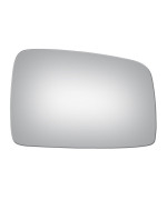 Burco 5213 Convex Passenger Side Replacement Mirror Glass for 05-10 Kia Sportage (2005, 2006, 2007, 2008, 2009, 2010)