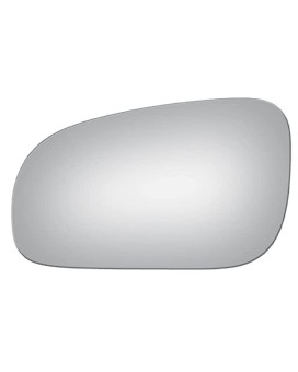 Burco 2878 Flat Driver Side Replacement Mirror Glass for Volvo S60, S80, V70 (1999, 2000, 2001, 2002, 2003, 2004, 2005, 2006)