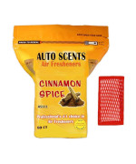 Cinnamon Spice Scent Professional Air Freshener Pads - Remove The Worst Smells with These Heavy Duty Pads (60 Pads Per Pack) (Cinnamon Spice Scent)