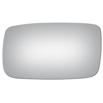 Burco 2852 Flat Driver Side Replacement Mirror Glass Compatible With 91-98 240, 940, 960, S90, V90