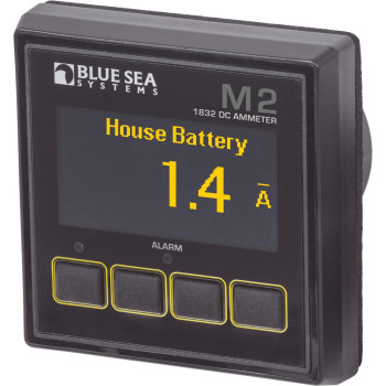 Blue Sea Systems 1832 M2 OLED DC Amperage Meter