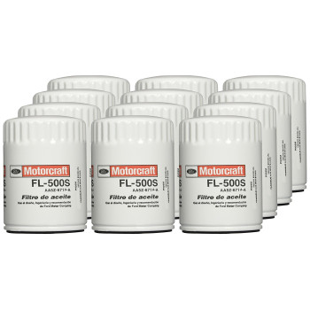 Motorcraft FL500SB12-12PK Oil Filter Fleet (Pk Aa5Z6714B)