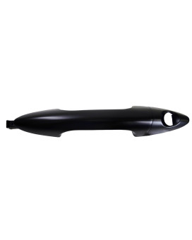 PT Auto Warehouse HY-3237P-FL - Outside Exterior Outer Door Handle, Primed Black - Driver Side Front