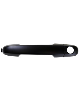 PT Auto Warehouse HY-3336P-FL - Outside Exterior Outer Door Handle, Primed Black - Driver Side Front