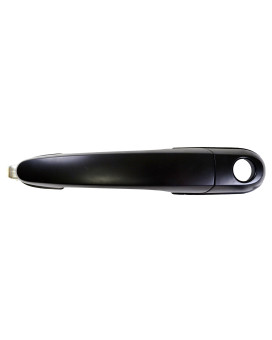 PT Auto Warehouse HY-3503P-FL - Outside Exterior Outer Door Handle, Primed Black - Driver Side Front