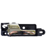 PT Auto Warehouse FO-2929M-RL - Inside Interior Inner Door Handle, Chrome Lever - Driver Side Rear