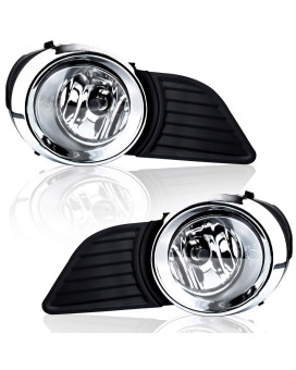 RP Remarkable Power, FL7115 Fit For 2011-2017 Sienna Black Bezel Fog Light Kits