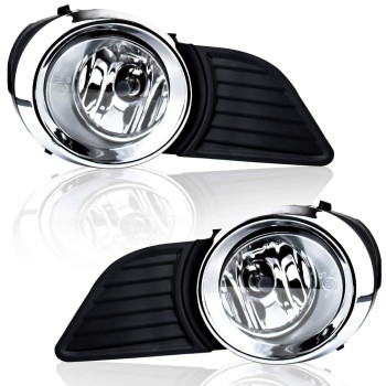 RP Remarkable Power, FL7115 Fit For 2011-2017 Sienna Black Bezel Fog Light Kits