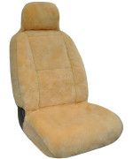 Eurow Sheepskin Seat Cover, 56 by 23 Inches, Beige