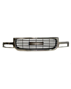 Grille Material Blk Insert W/chrome Frame GM1200430