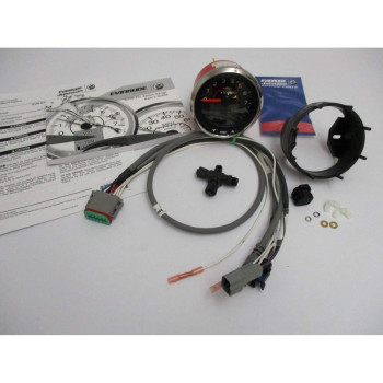 Evinrude Etec New Icon Tach Pro Tachometer Kit 4 Black 7000 RPM 0768007; 768007