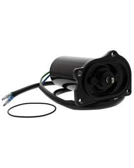 New 12 Volt Tilt Trim Motor Compatible With/Replacement For Mercury Marine 827675A1 ARCO 6255 10828N, TRM0048, 82767A1, 6255, PT498NM, 18-6286 Reversible, 2.047in OD, 0.283in Shaft OD