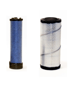 Wix 46489 Outer Air and 46490 Inner Air Filter Bundle, 1 each