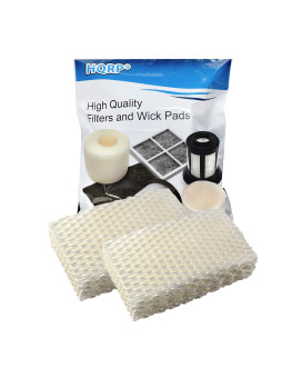 HQRP 2-pack Humidifier Wick Filter Compatible with Relion WF813 fits Relion RCM832 RCM-832 RCM-832N, Equate EQ-2119-UL EQWF813 Humidifiers