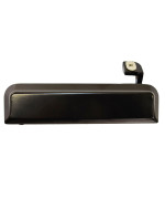 PT Auto Warehouse FO-3084S-LH - Outside Exterior Outer Door Handle, Smooth Black - Driver Side