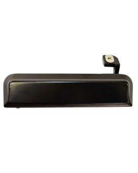 PT Auto Warehouse FO-3084S-LH - Outside Exterior Outer Door Handle, Smooth Black - Driver Side