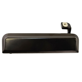 PT Auto Warehouse FO-3084S-LH - Outside Exterior Outer Door Handle, Smooth Black - Driver Side