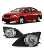 Winjet WJ30-0170-09 OEM Series for [2009-2010 Toyota Corolla] Driving Fog Lights + Switch + Wiring Kit